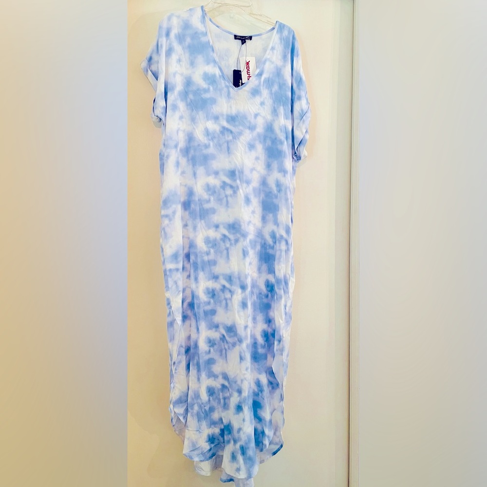 Tie Dye Beach Maxi Dress M